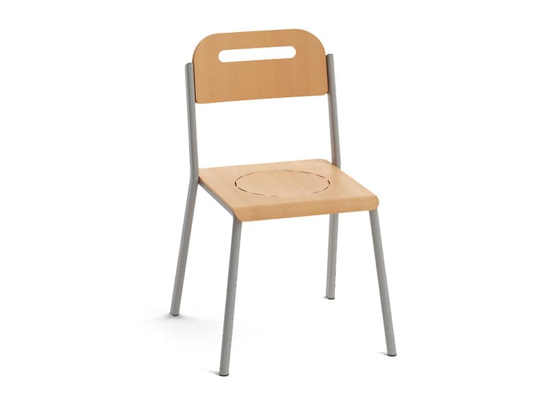 Chaise Karolek Gris