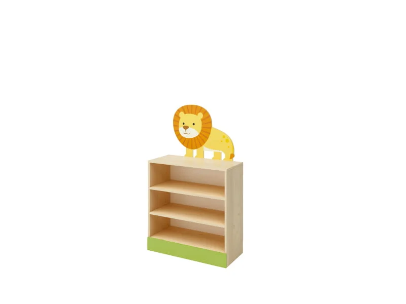 Étagère lion
