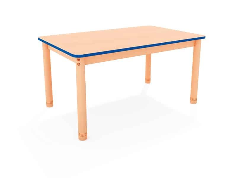 Table en bois rectangulaire classique